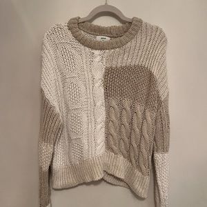 Aerie patchwork sweater